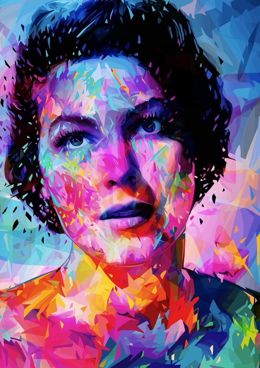 Affiche AVA GARDNER par Alessandro Pautasso, imprimée sur papier fine arts avec encres d’archives, numérotée et signée.