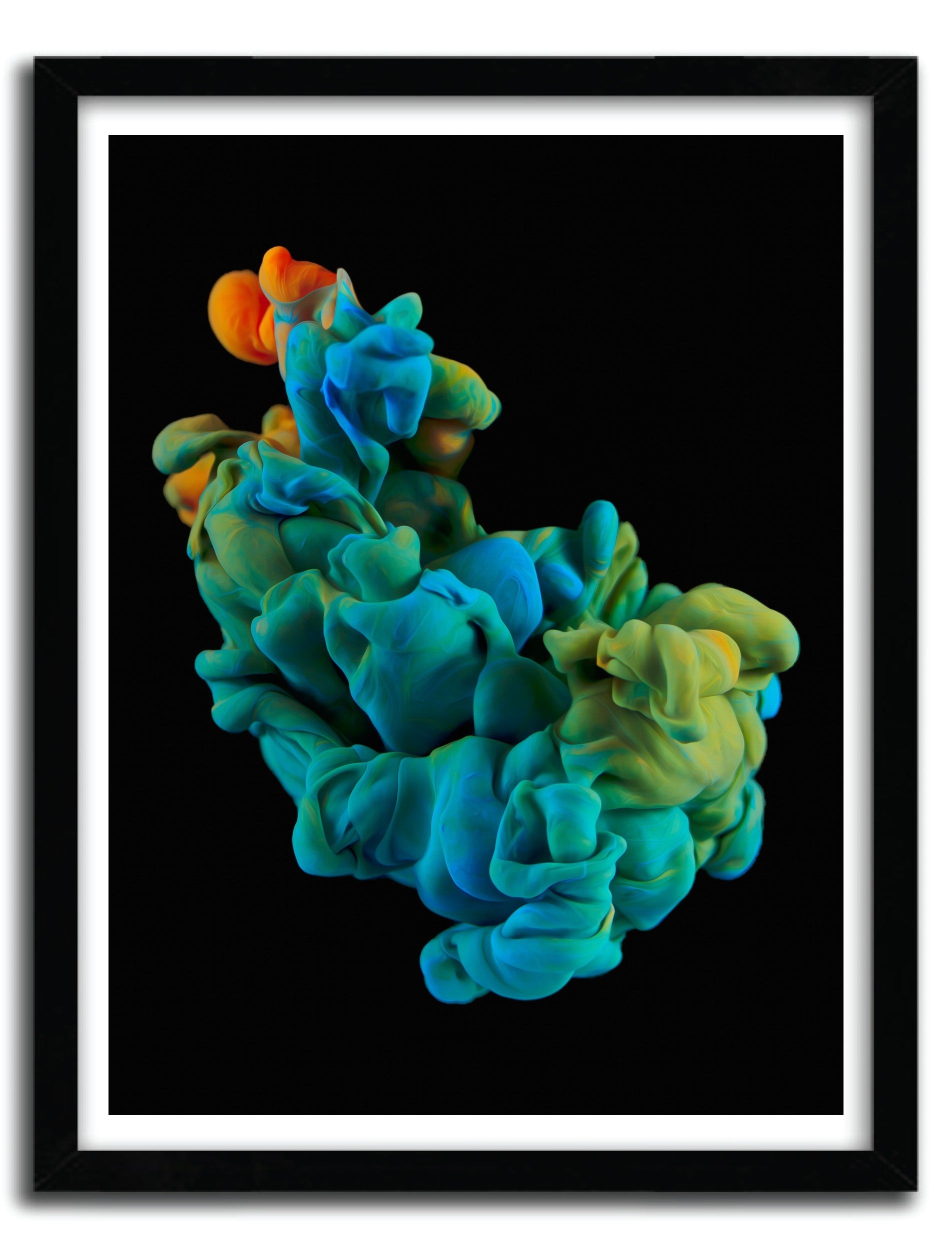 Affiche BLACKGROUND 3 by ALBERTO SEVESO, a vibrant limited edition art print on fine arts paper, showcasing unique artistic style.