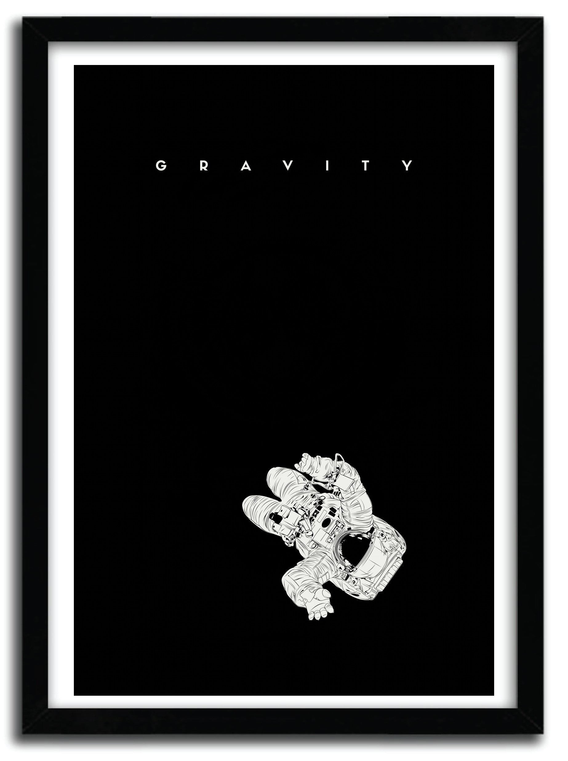 Affiche GRAVITY by CRANIODSGN, a limited edition art print on fine arts paper, showcasing vibrant colors and intricate details.