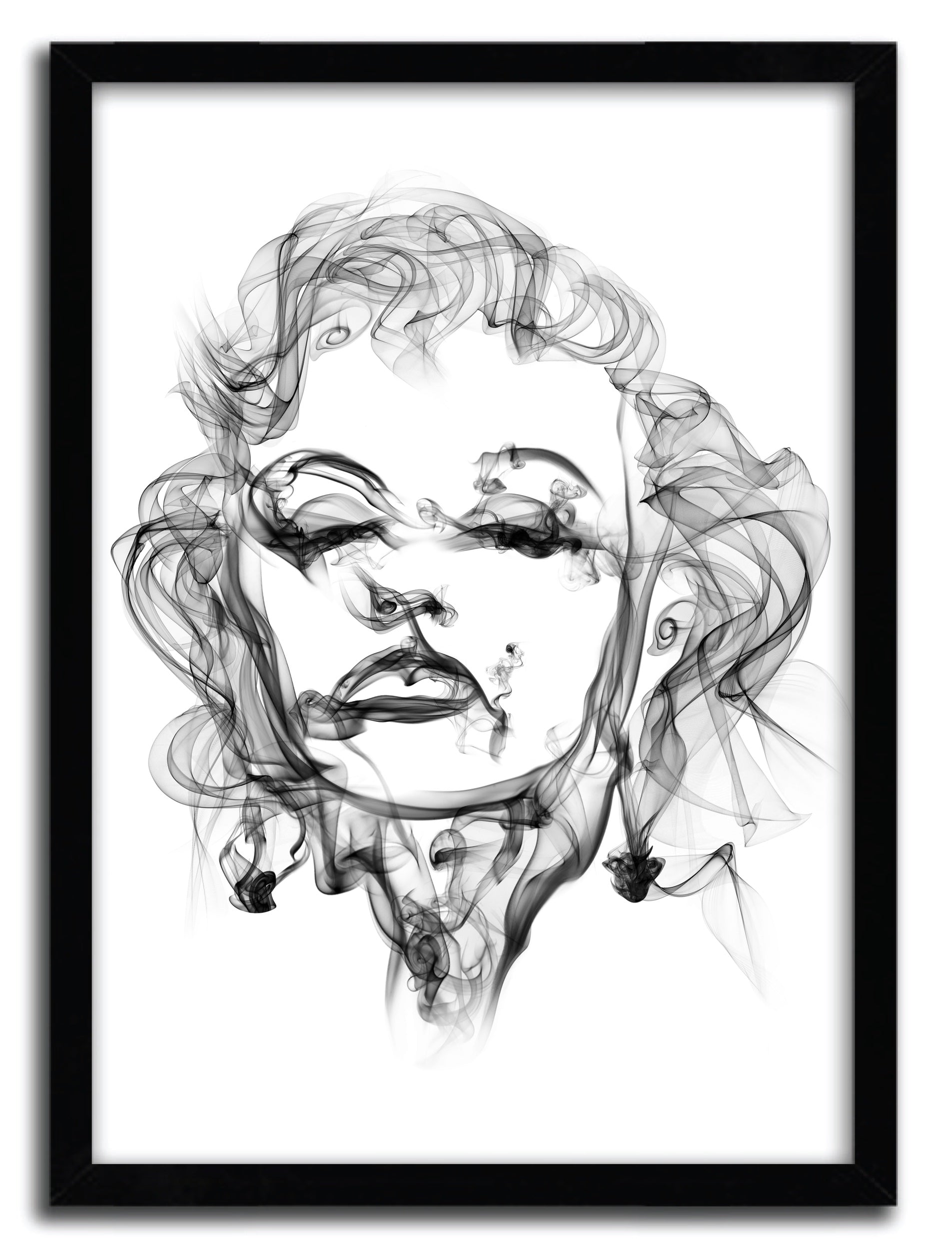 Affiche Monroe par Octavian Mielu, imprimée sur papier fine arts, avec des encres d’archives, numérotée à la main et livrée avec certificat d’authenticité.