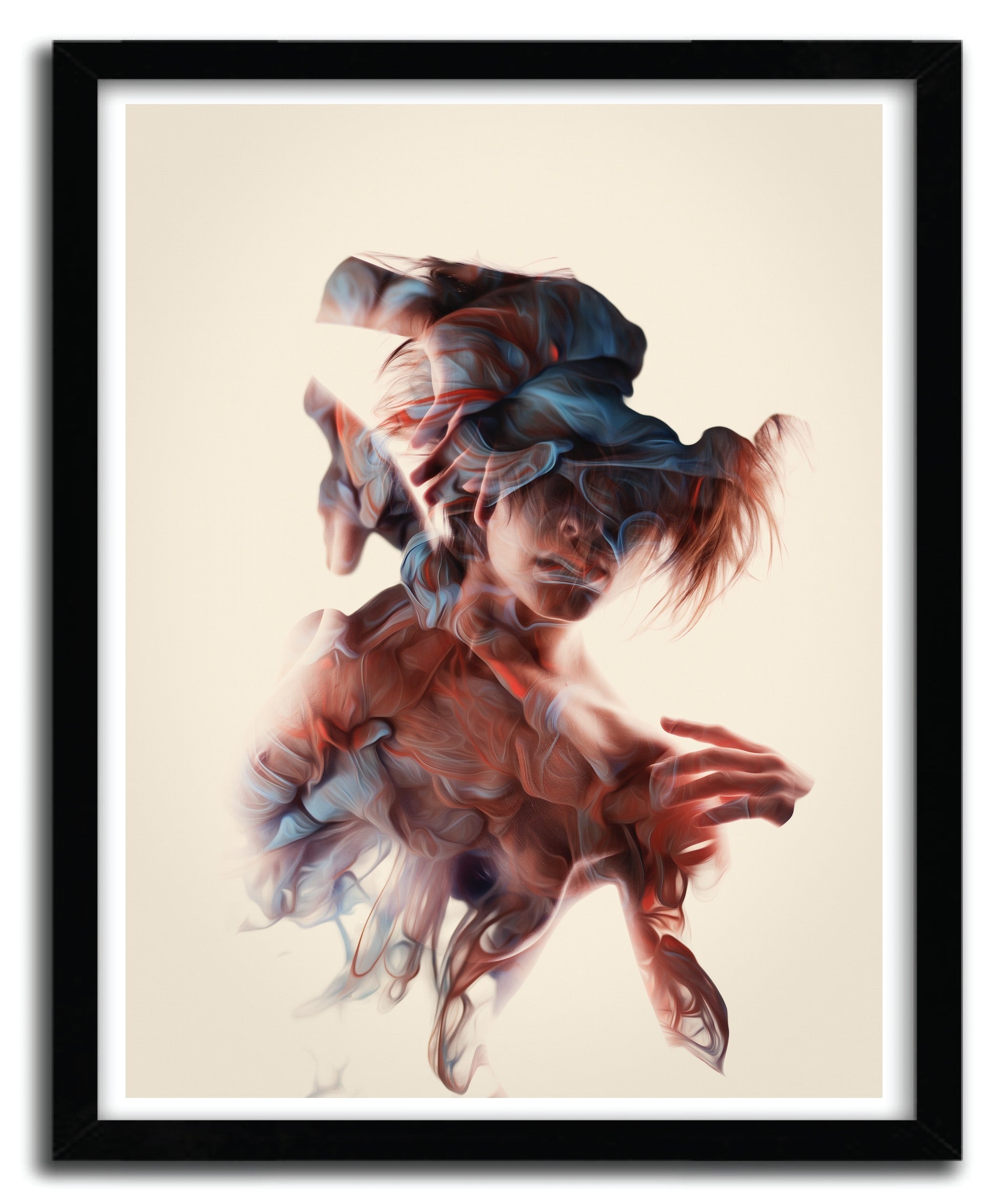 Affiche TRIVIAL EXPOSE 9 by ALBERTO SEVESO, a limited edition art print on fine arts paper, showcasing vibrant colors and intricate details.