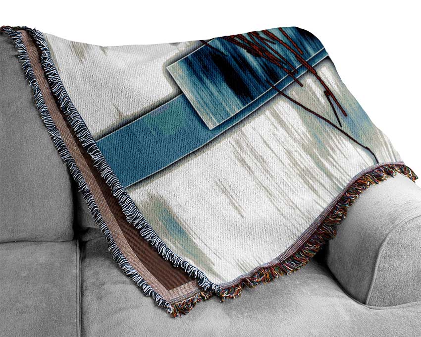 Luxurious African Offering throw made from 100% cotton, featuring a thermal weave design, perfect for enhancing home decor.