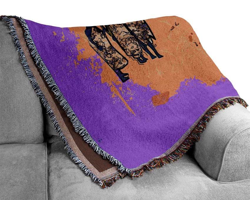 African Tribal Art 12 throw blanket made from 100% cotton with intricate patterns, perfect for adding elegance to any interior.