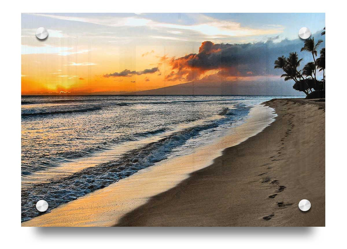 After The Storm acrylic print on 5mm thick glass, showcasing vibrant colors and intricate details.