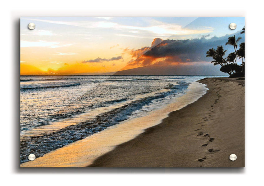 After The Storm acrylic print on 5mm thick glass, showcasing vibrant colors and intricate details.