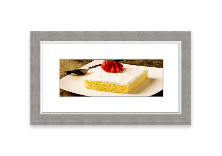 Afternoon Treat framed print showcasing a beautiful Cornwall landscape, available in various frame colors.