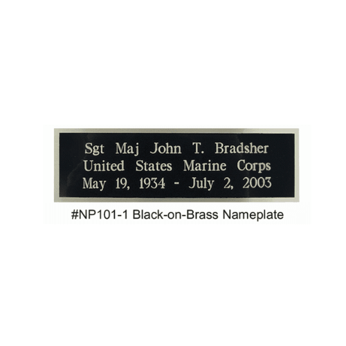 Air Force Landscape Picture Frame with a medallion, featuring blue matting and mahogany wood, designed for 4x6 photos.