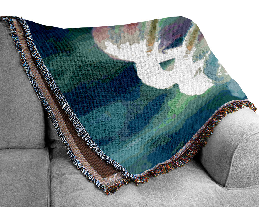 Air Show throw blanket made from 100% cotton, featuring a luxurious thermal weave design in a classic style, perfect for enhancing any interior.