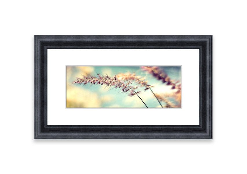 All Along Cornwall framed print showcasing a beautiful landscape, handmade in the UK with multiple frame color options.