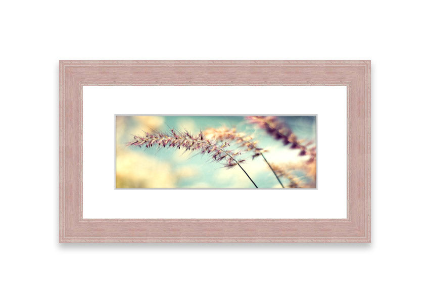 All Along Cornwall framed print showcasing a beautiful landscape, handmade in the UK with multiple frame color options.