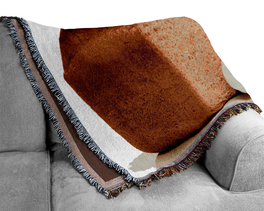 Luxurious All Dairy throw blanket made from 100% cotton, featuring a thermal weave for breathability and a classic design suitable for any interior.