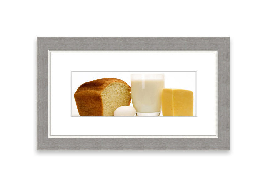 All Dairy Cornwall framed print showcasing vibrant colors and intricate details, ready to hang.