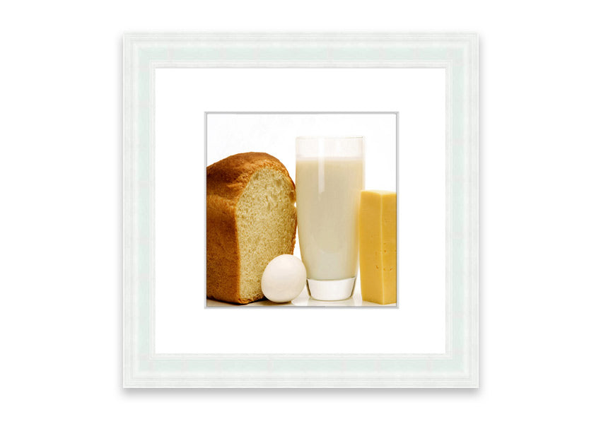 All Dairy Cornwall framed print showcasing vibrant colors and intricate details, ready to hang.