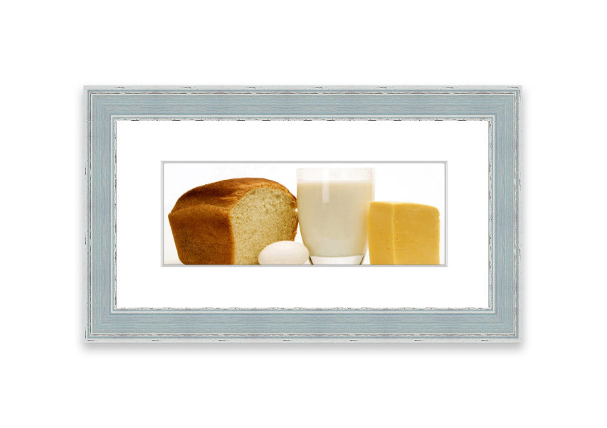 All Dairy Cornwall framed print showcasing vibrant colors and intricate details, ready to hang.