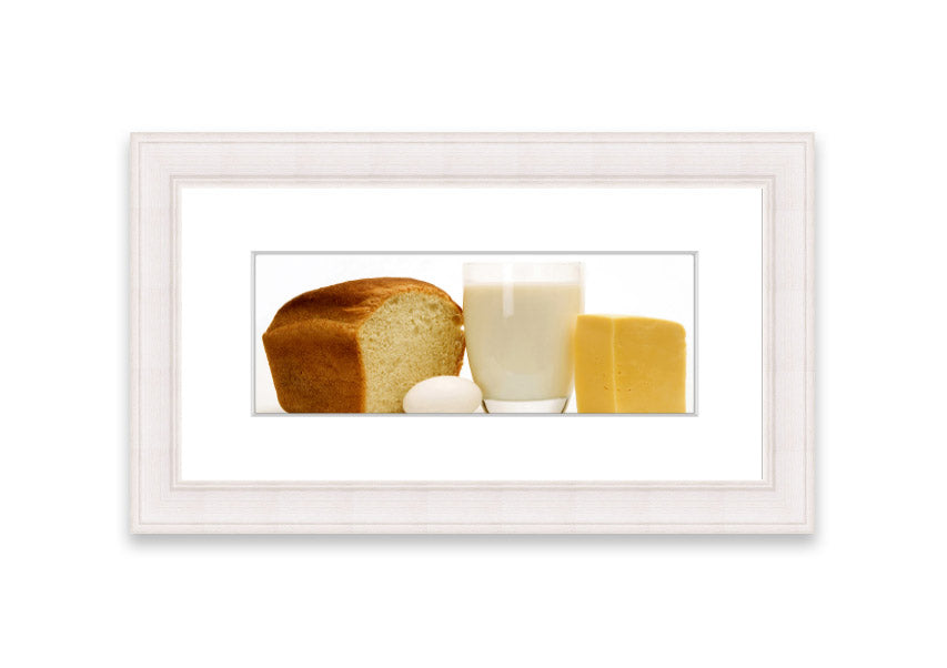 All Dairy Cornwall framed print showcasing vibrant colors and intricate details, ready to hang.