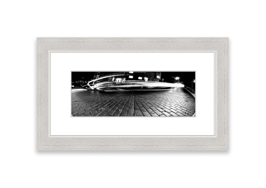 All His Favorite Curves Cornwall framed print showcasing elegant curves, available in various frame colors, handmade in the UK.