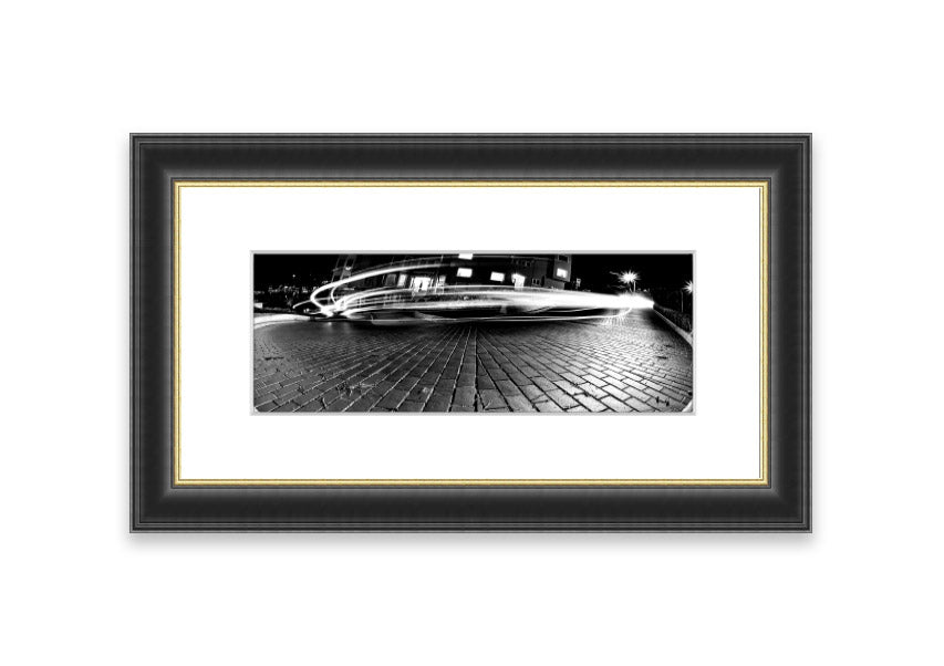 All His Favorite Curves Cornwall framed print showcasing elegant curves, available in various frame colors, handmade in the UK.