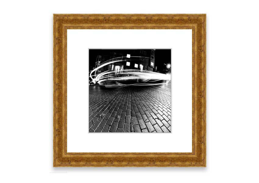 All His Favorite Curves Cornwall framed print showcasing elegant curves, available in various frame colors, handmade in the UK.