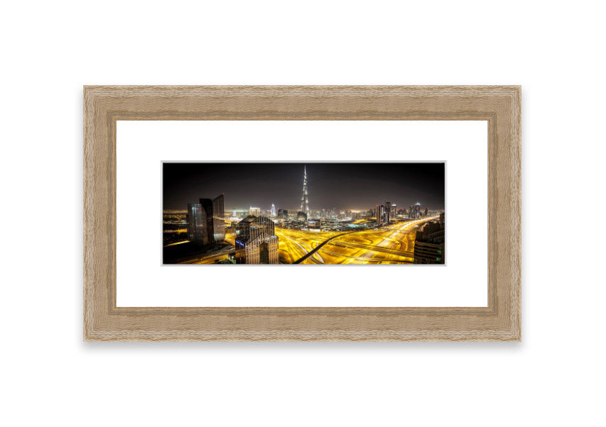 Framed print of Cornwall landscape titled 'All Roads Are Pathed With Gold', showcasing vibrant colors and intricate details.