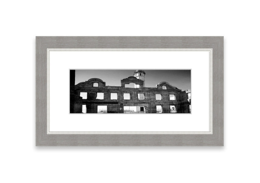 Framed print of Alcatraz Lighthouse #2, showcasing its iconic structure against the backdrop of San Francisco Bay.