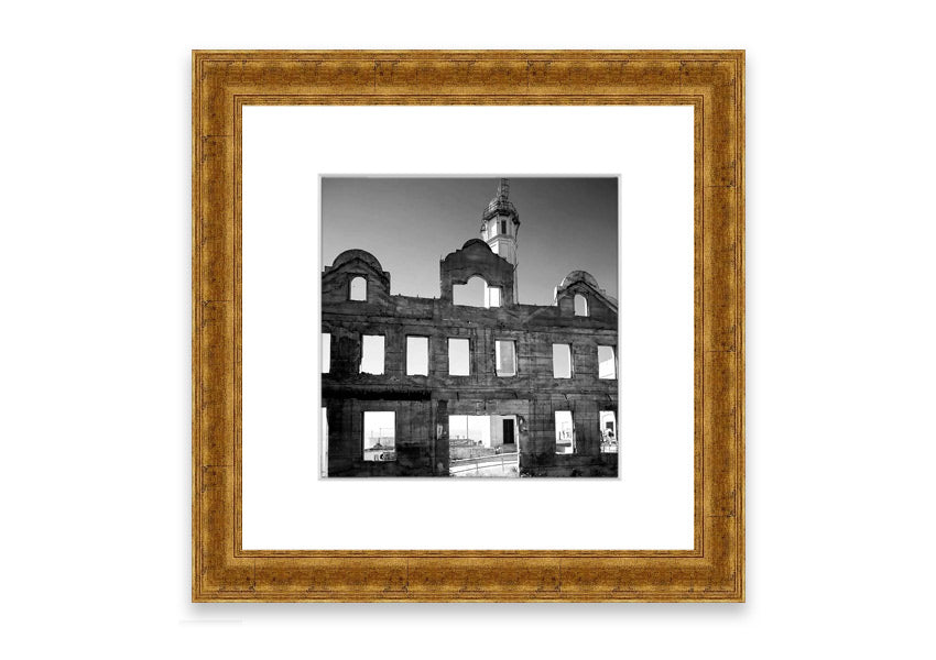 Framed print of Alcatraz Lighthouse #2, showcasing its iconic structure against the backdrop of San Francisco Bay.