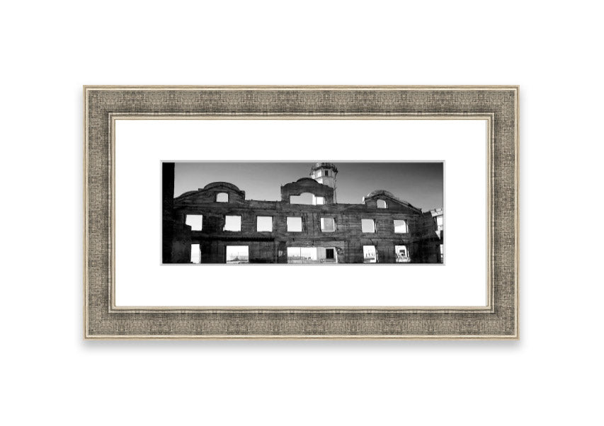 Framed print of Alcatraz Lighthouse #2, showcasing its iconic structure against the backdrop of San Francisco Bay.