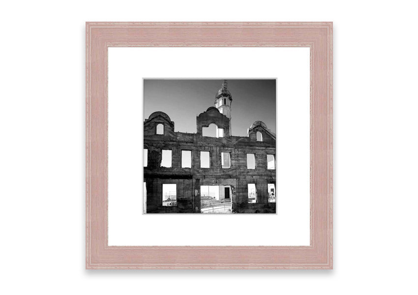 Framed print of Alcatraz Lighthouse #2, showcasing its iconic structure against the backdrop of San Francisco Bay.