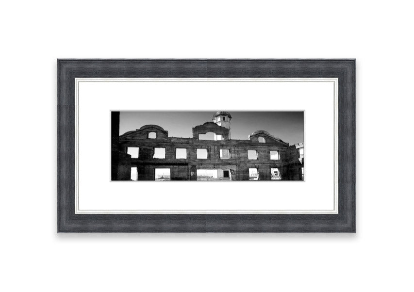 Framed print of Alcatraz Lighthouse #2, showcasing its iconic structure against the backdrop of San Francisco Bay.