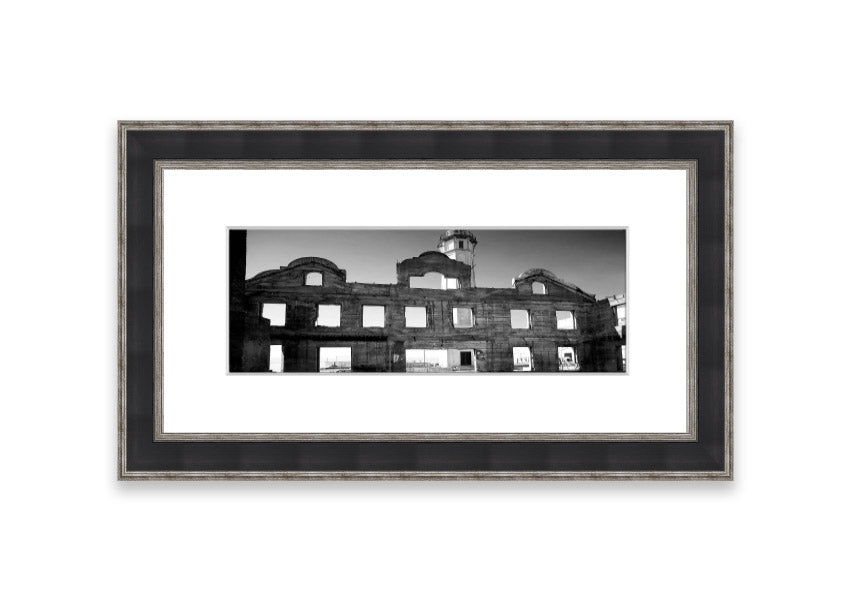 Framed print of Alcatraz Lighthouse #2, showcasing its iconic structure against the backdrop of San Francisco Bay.