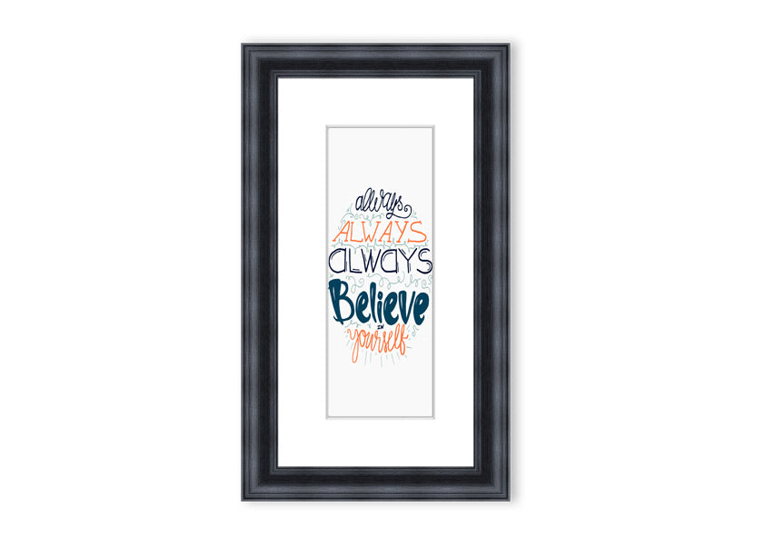 Always Always Always Cornwall framed print in multiple frame colours, showcasing beautiful artwork ready to hang.