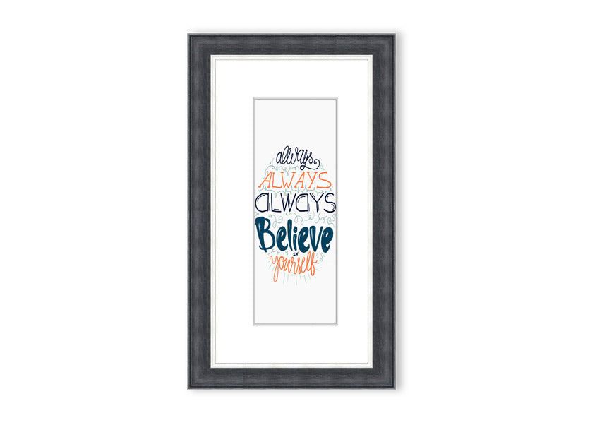 Always Always Always Cornwall framed print in multiple frame colours, showcasing beautiful artwork ready to hang.