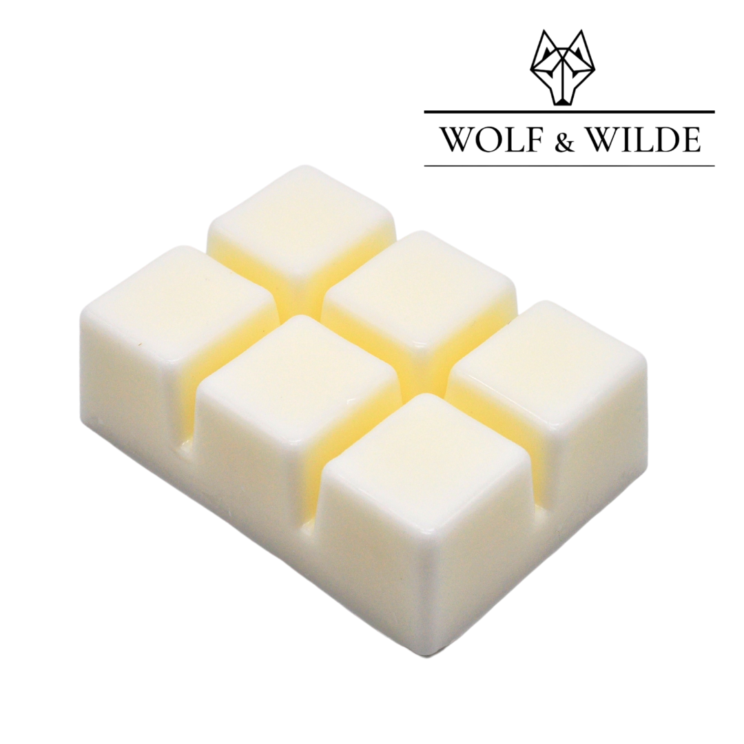 Amalfi Coast Soy Wax Melts in a decorative package, showcasing vibrant citrus and herbal notes.