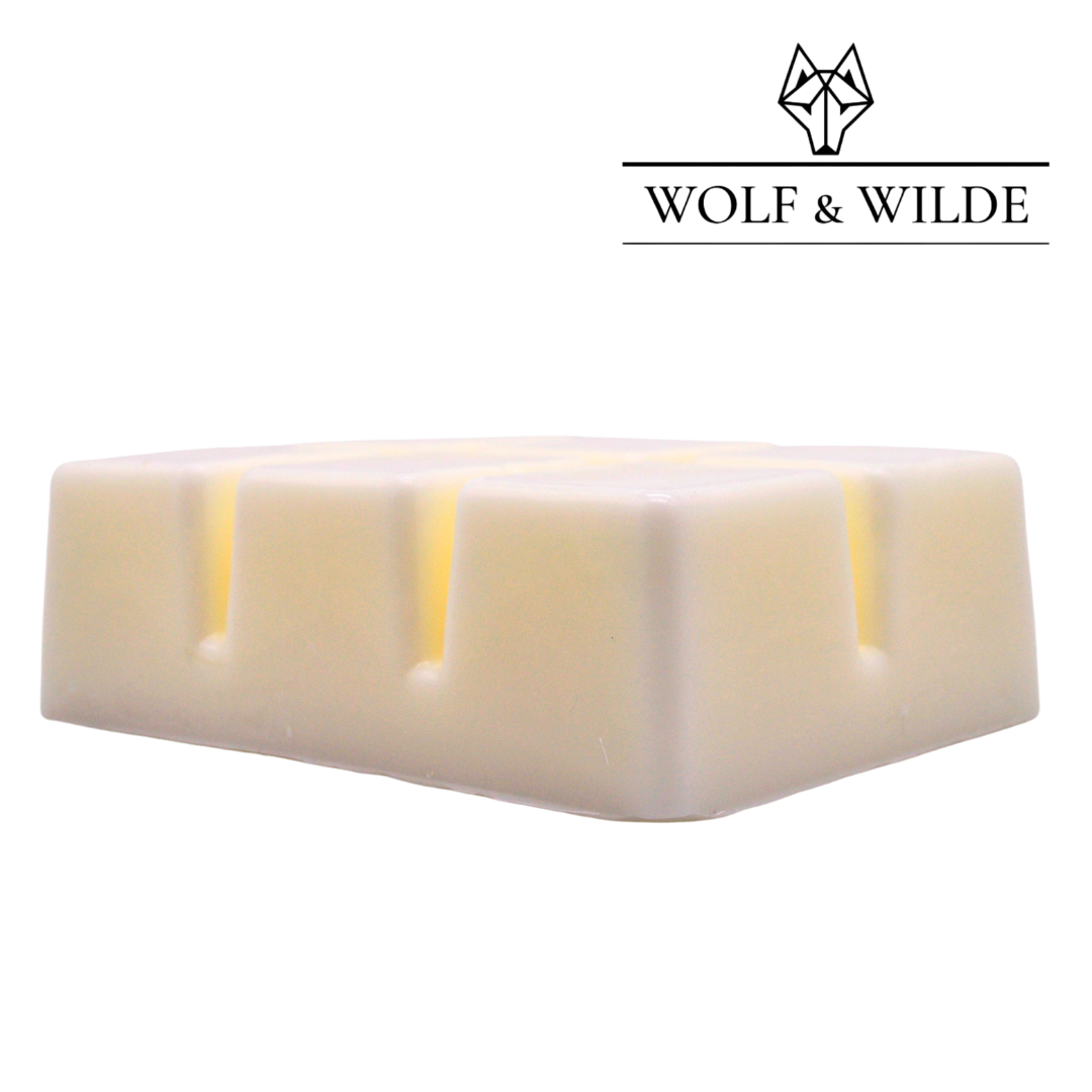 Amalfi Coast Soy Wax Melts in a decorative package, showcasing vibrant citrus and herbal notes.