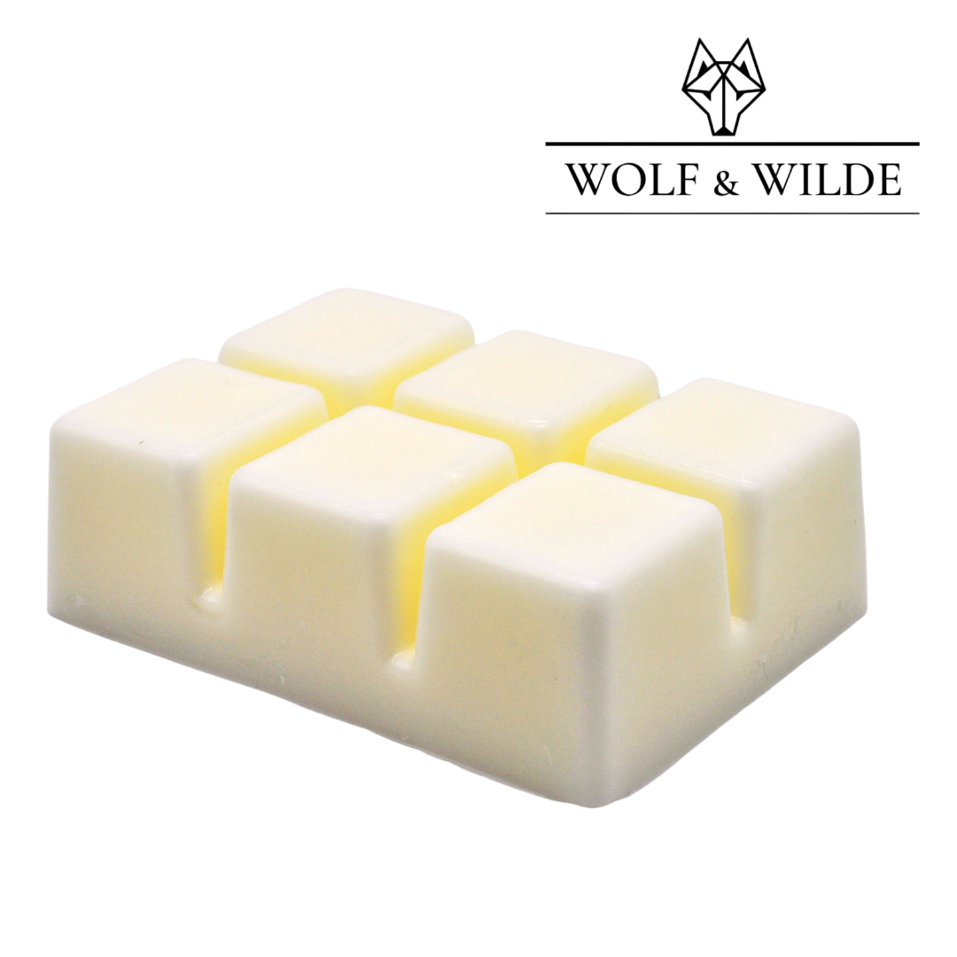 Amalfi Coast Soy Wax Melts in a decorative package, showcasing vibrant citrus and herbal notes.