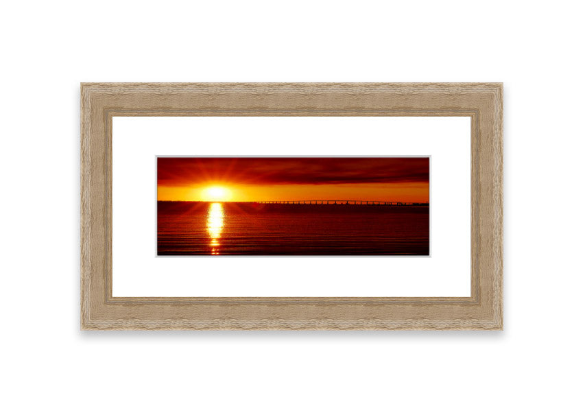 Framed print of Amazing Sun Rays artwork, showcasing vibrant sunlight filtering through clouds, available in various frame colors.