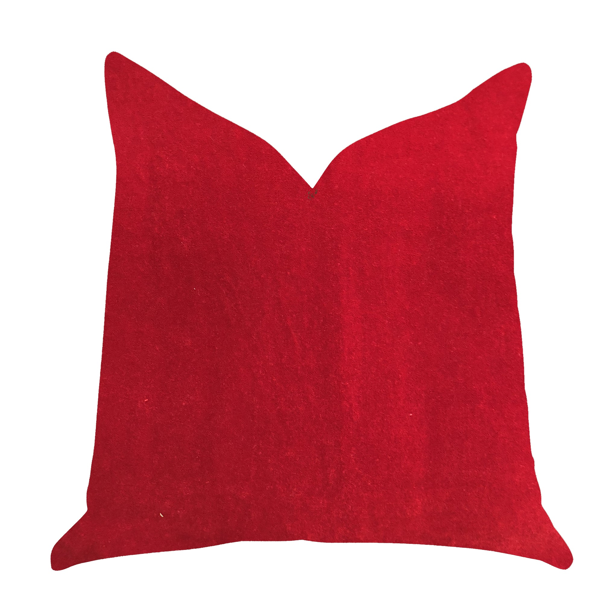 Amber Rose Luxury Throw Pillow in Red, featuring a designer pattern, invisible zipper, and high-quality polyester fabric.