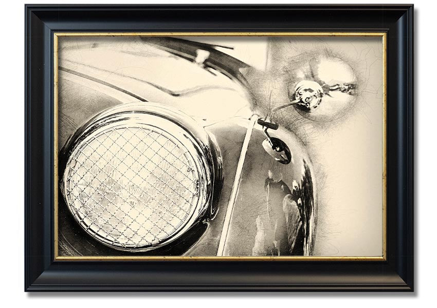 American Classic 10 framed print showcasing vibrant artwork in a stylish frame, ready to hang.