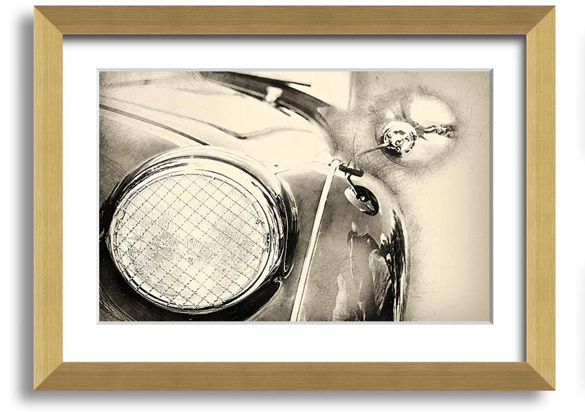 American Classic 10 framed print showcasing vibrant artwork in a stylish frame, ready to hang.