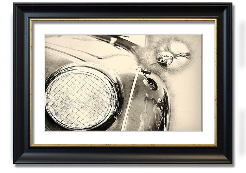 American Classic 10 framed print showcasing vibrant artwork in a stylish frame, ready to hang.