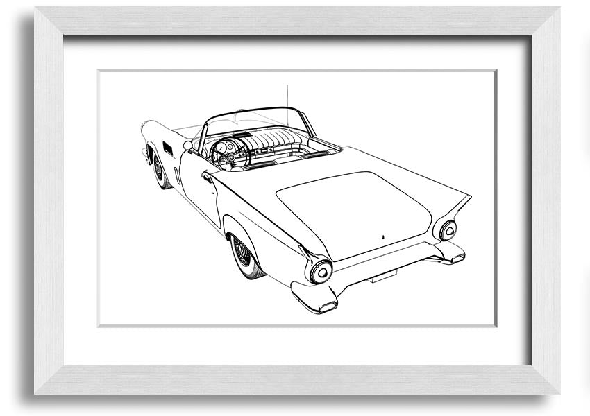 American Classic 13 framed print showcasing elegant design and multiple frame color options, ready to hang.