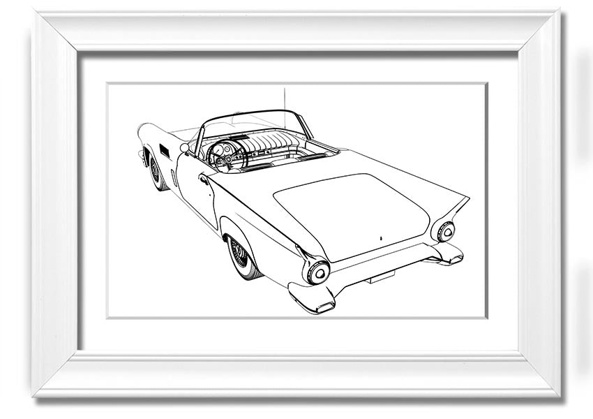 American Classic 13 framed print showcasing elegant design and multiple frame color options, ready to hang.