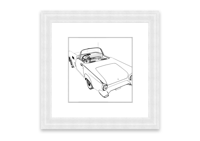 American Classic 13 Cornwall framed print in various frame colors, showcasing elegant design and craftsmanship.