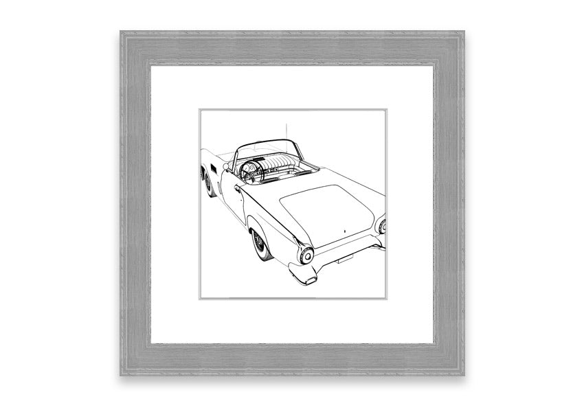 American Classic 13 Cornwall framed print in various frame colors, showcasing elegant design and craftsmanship.