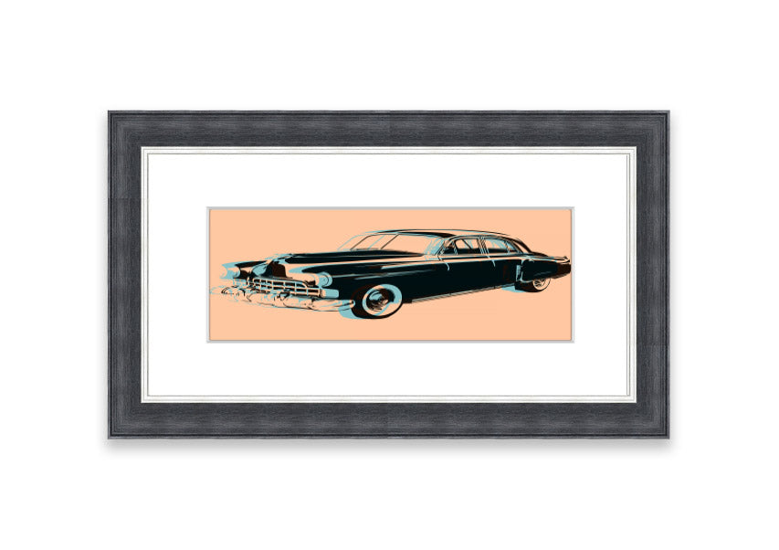 American Classic 2 Cornwall framed print with multiple frame colour options, handmade in the UK.