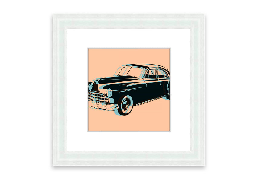 American Classic 2 Cornwall framed print with multiple frame colour options, handmade in the UK.