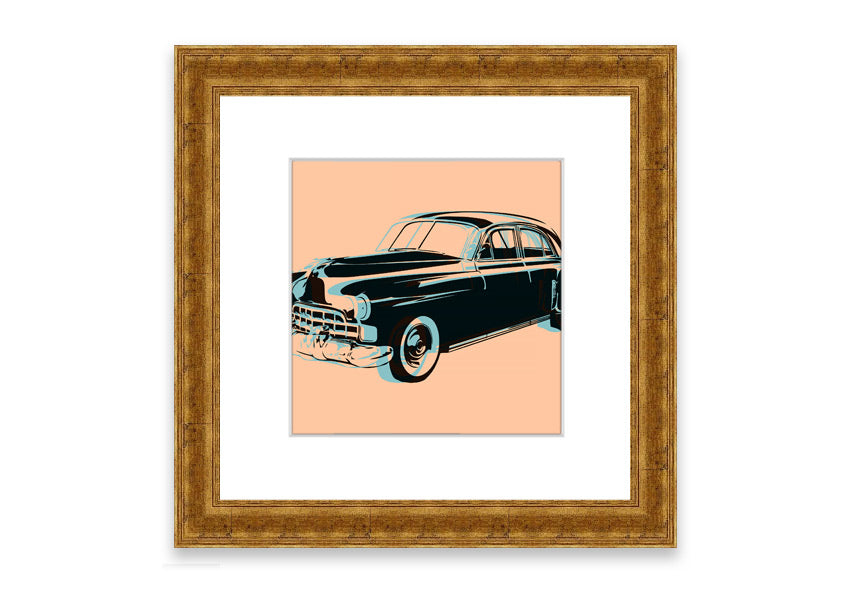 American Classic 2 Cornwall framed print with multiple frame colour options, handmade in the UK.