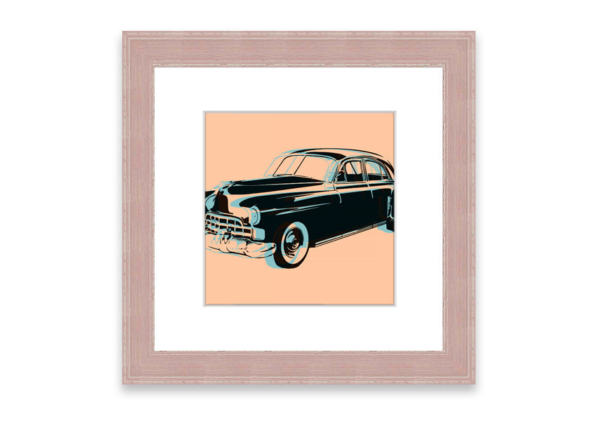 American Classic 2 Cornwall framed print with multiple frame colour options, handmade in the UK.