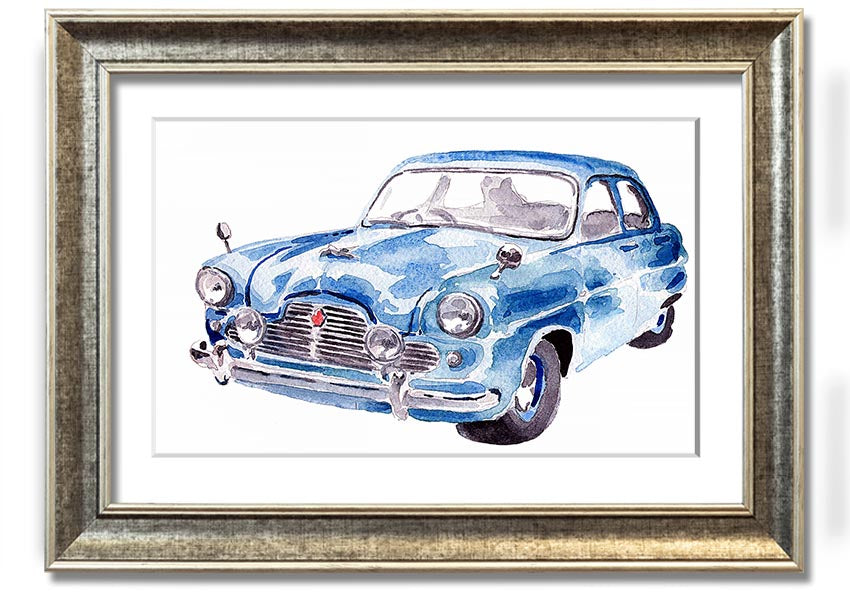 American Classic 4 framed print showcasing elegant design and multiple frame color options, handmade in the UK.