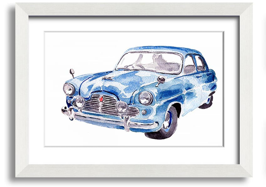 American Classic 4 framed print showcasing elegant design and multiple frame color options, handmade in the UK.