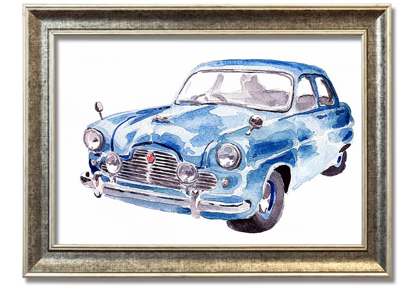 American Classic 4 framed print showcasing elegant design and multiple frame color options, handmade in the UK.